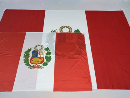 Banderas de Perú – 1,50 x 1,00 m / 2,50 x 1,50 m – Tela Resistente – Envío Gratis a Todo el País 🇦🇷