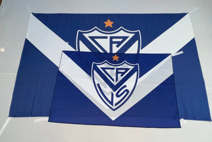 Banderas de Vélez – 1,50 x 1,00 m / 2,50 x 1,50 m – Tela Resistente – Envío Gratis a Todo el País 🇦🇷