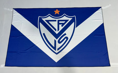 Banderas de Vélez – 1,50 x 1,00 m / 2,50 x 1,50 m – Tela Resistente – Envío Gratis a Todo el País 🇦🇷