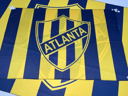 Banderas de Atlanta – 1,50 x 1,00 m / 2,50 x 1,50 m – Tela Resistente – Envío Gratis a Todo el País 🇦🇷