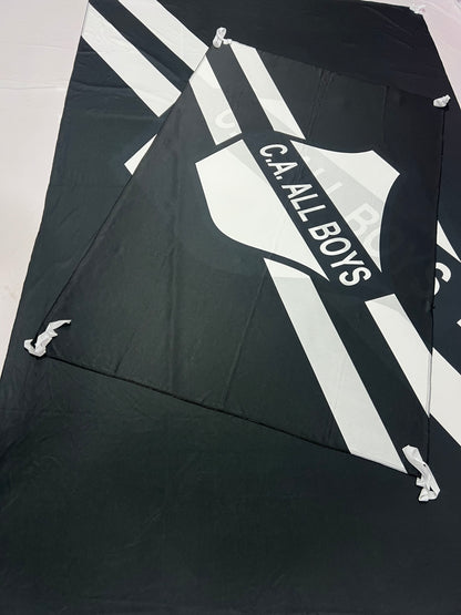 Banderas de All Boys – 1,50 x 1,00 m / 2,50 x 1,50 m – Tela Resistente – Envío Gratis a Todo el País 🇦🇷