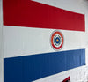 Bandera de Paraguay – 1,50 x 1,00 m / 2,50 x 1,50 m – Tela Resistente – Envío Gratis a Todo el País