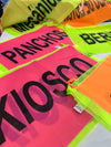 Banderas Flúor Para Emprendimientos | 90x60 y 30x45