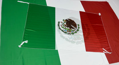Banderas de México – 1,50 x 1,00 m / 2,50 x 1,50 m – Tela Resistente – Envío Gratis a Todo el País 🇲🇽