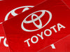 Bandera Toyota Roja – 1,00 x 1,50 m / 1,50 x 2,50 m – ENVÍO GRATIS A TODO EL PAÍS