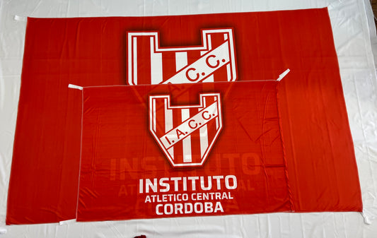 Bandera Instituto de Córdoba  – 1,50 x 1,00 m / 2,50 x 1,50 m – Tela Resistente – Envío Gratis a Todo el País