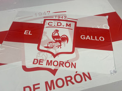 Banderas de Deportivo Morón – 1,50 x 1,00 m / 2,50 x 1,50 m – Tela Resistente – Envío Gratis a Todo el País 🇦🇷