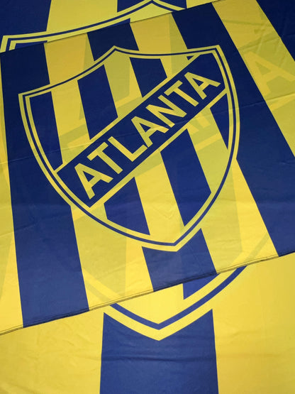 Banderas de Atlanta – 1,50 x 1,00 m / 2,50 x 1,50 m – Tela Resistente – Envío Gratis a Todo el País 🇦🇷
