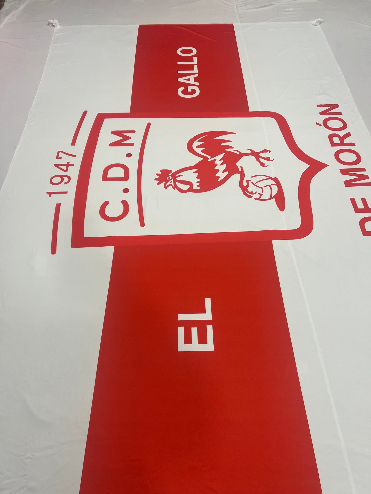 BANDERA DE DEPORTIVO MORÓN – PASIÓN DEL GALLO – ENVÍO GRATIS