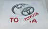 Bandera Toyota Blanca – 1,00 x 1,50 m / 1,50 x 2,50 m – ENVÍO GRATIS A TODO EL PAÍS