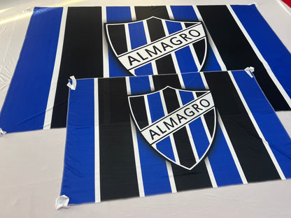Bandera de Almagro – 1,50 x 1,00 m / 2,50 x 1,50 m – Tela Resistente – Envío Gratis a Todo el País