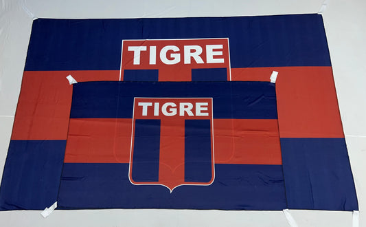 Bandera Tigre – 1,50 x 1,00 m / 2,50 x 1,50 m – Tela Resistente – Envío Gratis a Todo el País