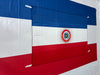 Bandera de Paraguay – 1,50 x 1,00 m / 2,50 x 1,50 m – Tela Resistente – Envío Gratis a Todo el País