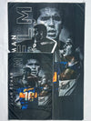 Bandera Riquelme Negra Boca 90x60 y 1x1.50