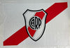 Bandera River Blanca – 1,50 x 1,00 m / 2,50 x 1,50 m – Tela Resistente – Envío Gratis a Todo el País