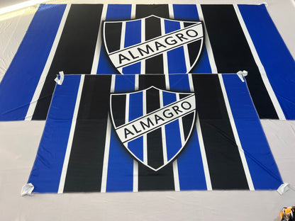 Bandera de Almagro – 1,50 x 1,00 m / 2,50 x 1,50 m – Tela Resistente – Envío Gratis a Todo el País