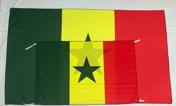 Bandera de Senegal  – 1,50 x 1,00 m / 2,50 x 1,50 m – Tela Resistente – Envío Gratis a Todo el País