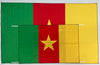 Bandera de Camerún– 1,50 x 1,00 m / 2,50 x 1,50 m – Tela Resistente – Envío Gratis a Todo el País
