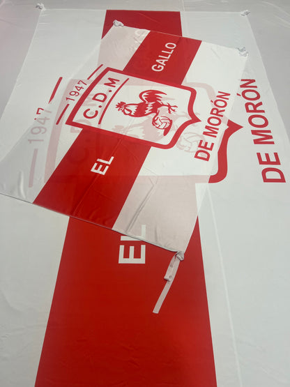 BANDERA DE DEPORTIVO MORÓN – PASIÓN DEL GALLO – ENVÍO GRATIS