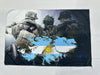 Bandera Malvinas Argentinas modelo 11 | 90x60 y 1x1.50