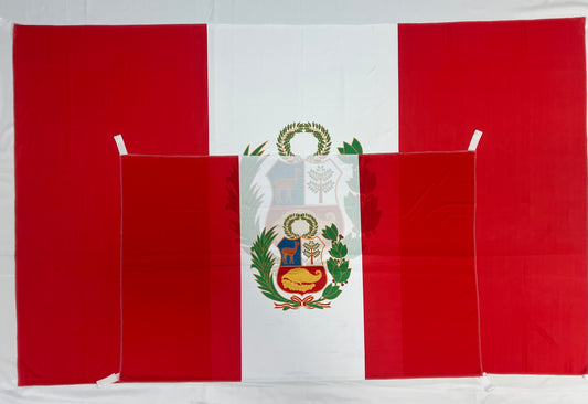 Banderas de Perú – 1,50 x 1,00 m / 2,50 x 1,50 m – Tela Resistente – Envío Gratis a Todo el País 🇦🇷