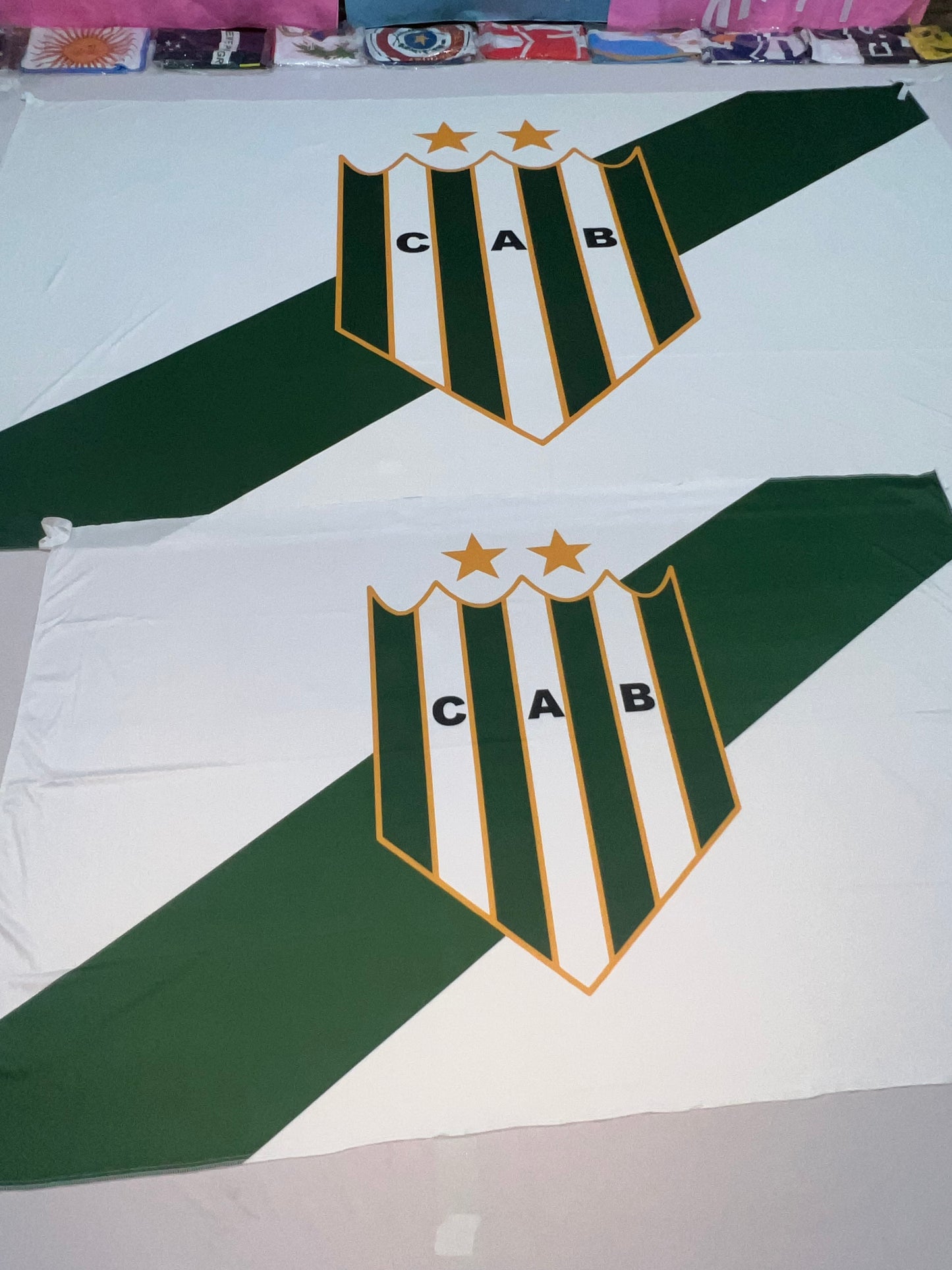 Bandera de Banfield 🟢⚪ Pasión del Taladro – Envío Gratis a Todo el País