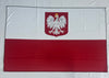 Bandera de Polonia  – 1,50 x 1,00 m / 2,50 x 1,50 m – Tela Resistente – Envío Gratis a Todo el País