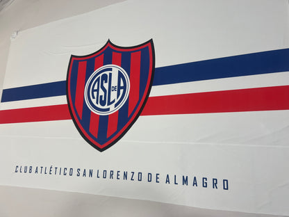Bandera San Lorenzo – 1,50 x 1,00 m / 2,50 x 1,50 m – Tela Resistente – Envío Gratis a Todo el País