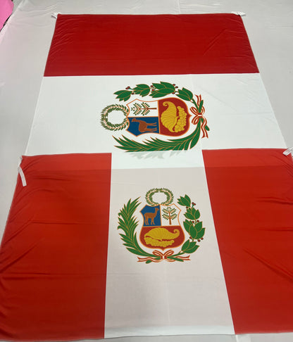 Banderas de Perú – 1,50 x 1,00 m / 2,50 x 1,50 m – Tela Resistente – Envío Gratis a Todo el País 🇦🇷