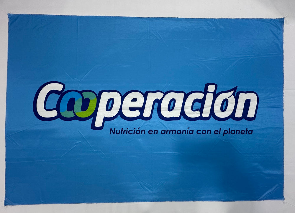 Bandera Cooperación | 90x60 y 1x1.50