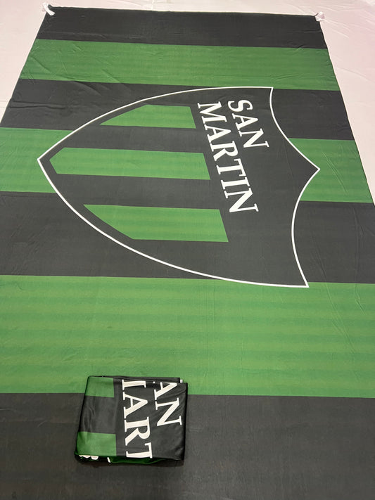BANDERA DE SAN MARTÍN DE SAN JUAN – VERDE Y NEGRA – ORGULLO Y PASIÓN – ENVÍO GRATIS