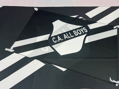 Banderas de All Boys – 1,50 x 1,00 m / 2,50 x 1,50 m – Tela Resistente – Envío Gratis a Todo el País 🇦🇷