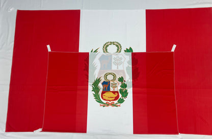 Banderas de Perú – 1,50 x 1,00 m / 2,50 x 1,50 m – Tela Resistente – Envío Gratis a Todo el País 🇦🇷