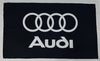 Bandera Audi Negra – 1,00 x 1,50 m / 1,50 x 2,50 m – ENVÍO GRATIS A TODO EL PAÍS