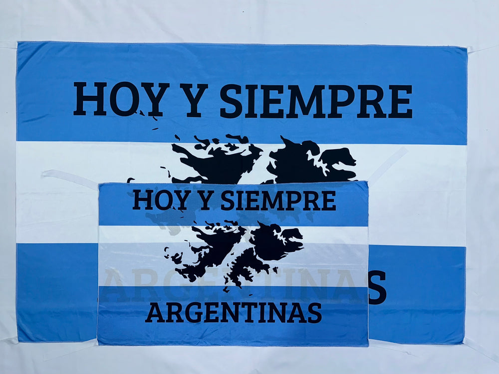 Bandera Malvinas Argentinas modelo 9 | 90x60 y 1x1.50