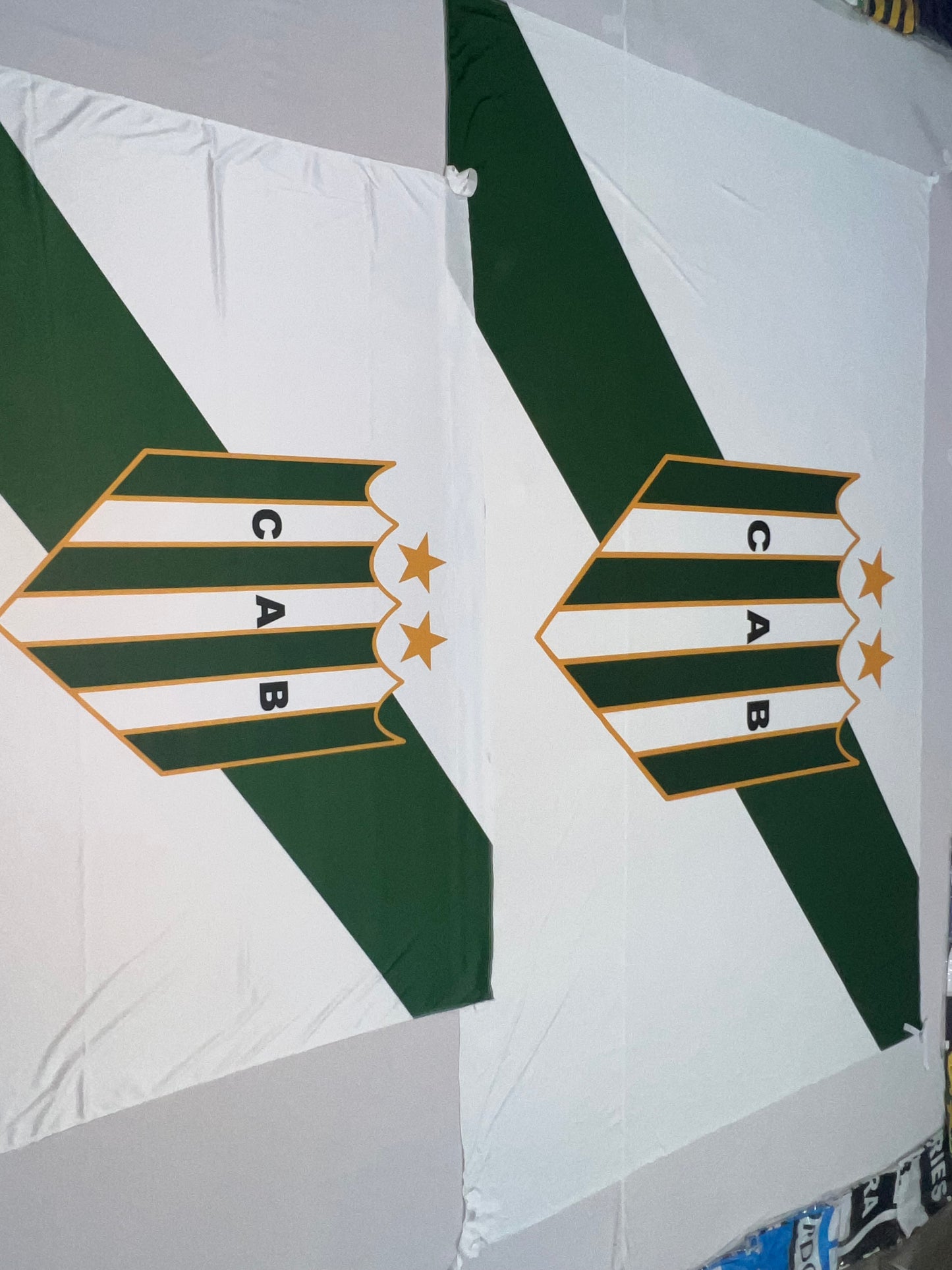 Bandera de Banfield 🟢⚪ Pasión del Taladro – Envío Gratis a Todo el País