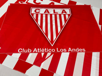Bandera Los Andes (Roja)– 1,50 x 1,00 m / 2,50 x 1,50 m – Tela Resistente – Envío Gratis a Todo el País