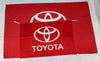 Bandera Toyota Roja – 1,00 x 1,50 m / 1,50 x 2,50 m – ENVÍO GRATIS A TODO EL PAÍS