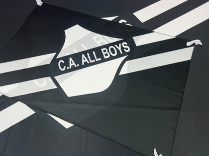 Banderas de All Boys – 1,50 x 1,00 m / 2,50 x 1,50 m – Tela Resistente – Envío Gratis a Todo el País 🇦🇷