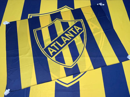 Banderas de Atlanta – 1,50 x 1,00 m / 2,50 x 1,50 m – Tela Resistente – Envío Gratis a Todo el País 🇦🇷