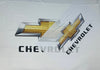 Banderas de Chevrolet (blanca)– 1,50 x 1,00 / 2,50 x 1,50 m – Tela Resistente – Envío Gratis a Todo el País 🇦🇷