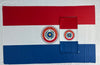 Bandera de Paraguay – 1,50 x 1,00 m / 2,50 x 1,50 m – Tela Resistente – Envío Gratis a Todo el País