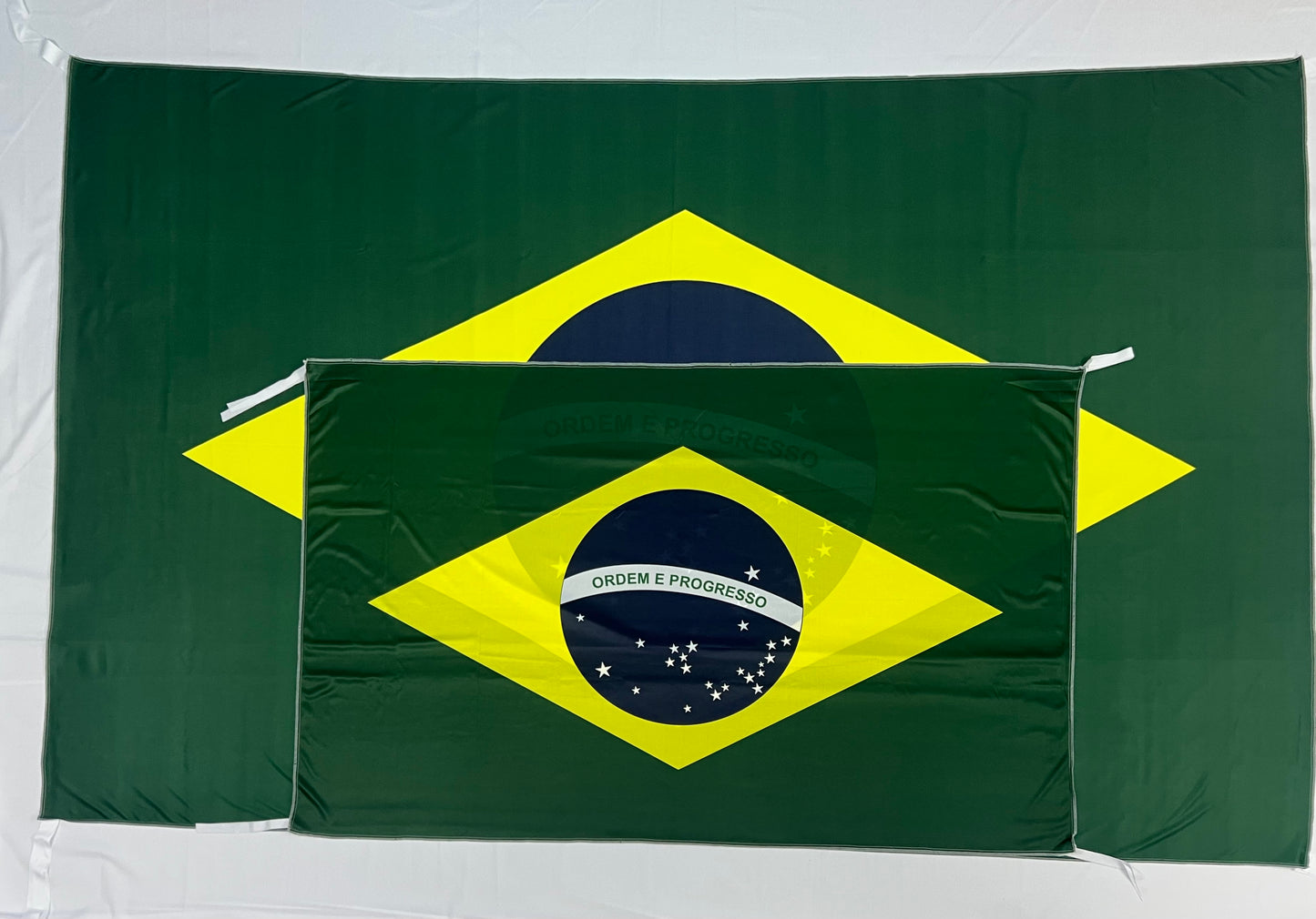 Banderas de Brasil – 1,50 x 1,00 m / 2,50 x 1,50 m – Tela Resistente – Envío Gratis a Todo el País 🇧🇷