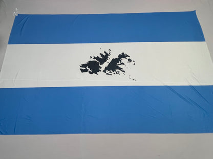 Banderas de Malvinas Argentinas (modelo 1 )– 1,50 x 1,00 m / 2,50 x 1,50 m – Tela Resistente – Envío Gratis a Todo el País 🇦🇷