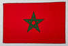 Bandera de Marruecos  – 1,50 x 1,00 m / 2,50 x 1,50 m – Tela Resistente – Envío Gratis a Todo el País