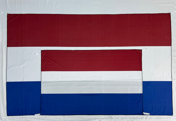 Bandera de Holanda (Países Bajos)– 1,50 x 1,00 m / 2,50 x 1,50 m – Tela Resistente – Envío Gratis a Todo el País