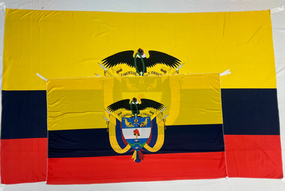 Banderas de Colombia – 1,50 x 1,00 m / 2,50 x 1,50 m – Tela Resistente – Envío Gratis a Todo el País 🇪🇨