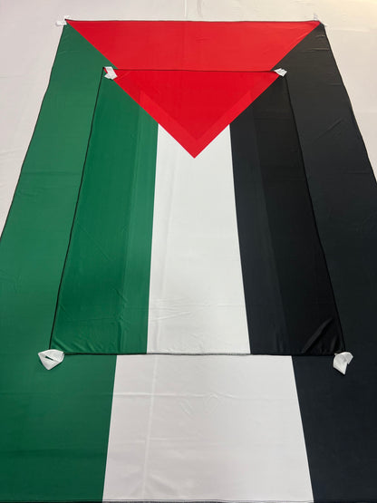 .	Bandera Palestina – 1,50 x 1,00 m / 2,50 x 1,50 m – Tela Resistente – Envío Gratis a Todo el País