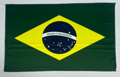Banderas de Brasil – 1,50 x 1,00 m / 2,50 x 1,50 m – Tela Resistente – Envío Gratis a Todo el País 🇧🇷