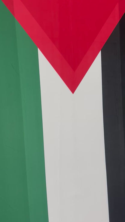 .	Bandera Palestina – 1,50 x 1,00 m / 2,50 x 1,50 m – Tela Resistente – Envío Gratis a Todo el País